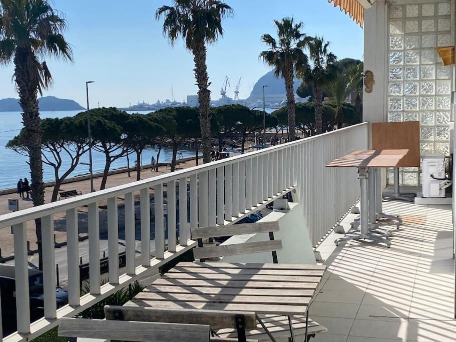 T3 Sur La Plage Vue Feerique Mer,Wifi, Parking Inclus , Clim 라시오타 외부 사진